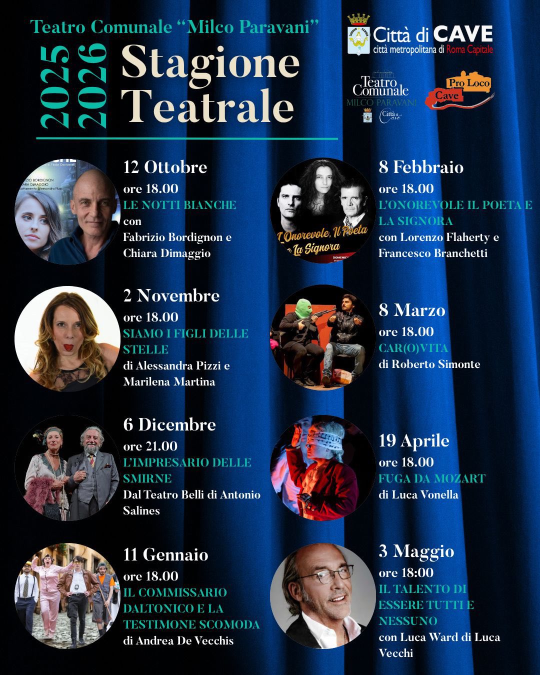 Stagione Teatrale 2025-2026